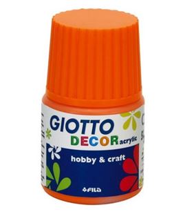 Pintura acrilica 50ml naranja decor acrylic giotto 531805 - 531805