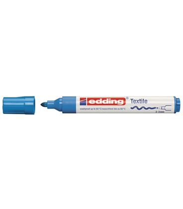 Rotulador permanente textil edding 4500 azul claro 4500-10 - 191301