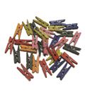 Pinzas de madera pack 30 colores pequeñas fixo kids 68005900 - 112106