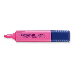 MARCADOR FLUORESCENTE ROSA TEXTSURFER STAEDTLER 364-23