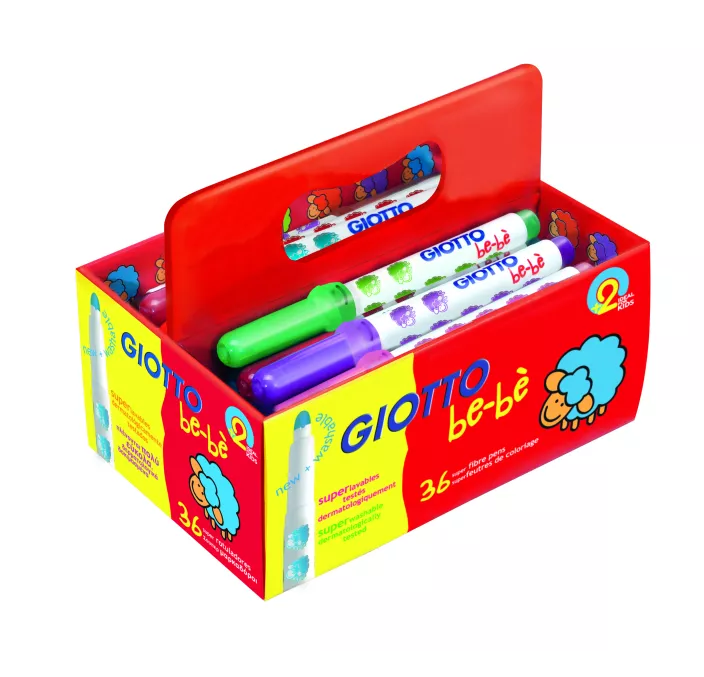 ROTULADOR SUPER SCHOOL PACK 36 BE-BE FILA-GIOTTO F461200