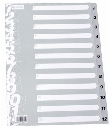 Indice numerico pp folio 1-12 gris multit grafoplas 41412071 - 221137