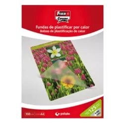 BOLSA PLASTIFICACION A5 154MMX216MM 125 MICRAS C.100 GRAFOPLAS 01021200