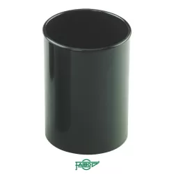 CUBILETE PLASTICO NEGRO OPACO FAIBO 205-02