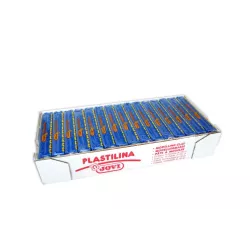 PLASTILINA 150 GRS AZUL OSCURO JOVI 71/13