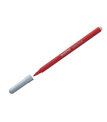 Rotulador escolar rojo turbo color 12u giotto 485011 - 114169