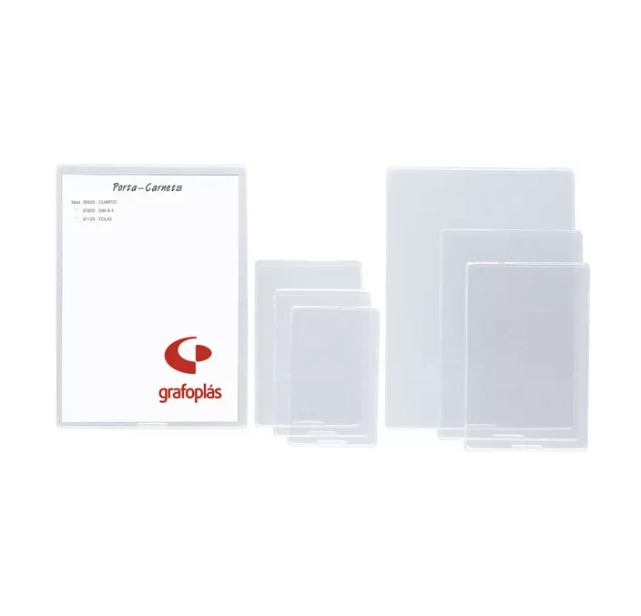 FUNDAS CON REBAJE EN 0,20 90X138MM C.40 GRAFOPLAS 05662000