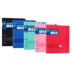 CARPETA 4 ANILLAS A4 +RECAMBIO EUROPEANBINDER OXFORD 400146174