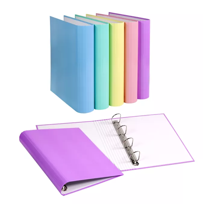 CARPETA 4 ANILLAS A4 40MM VERDE PASTEL SOFT CARCHIVO 12241417