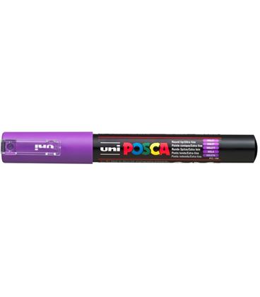 Rotulador permanente 1mm violeta pc-1m posca uni 654019 - PC1M VIOLETA