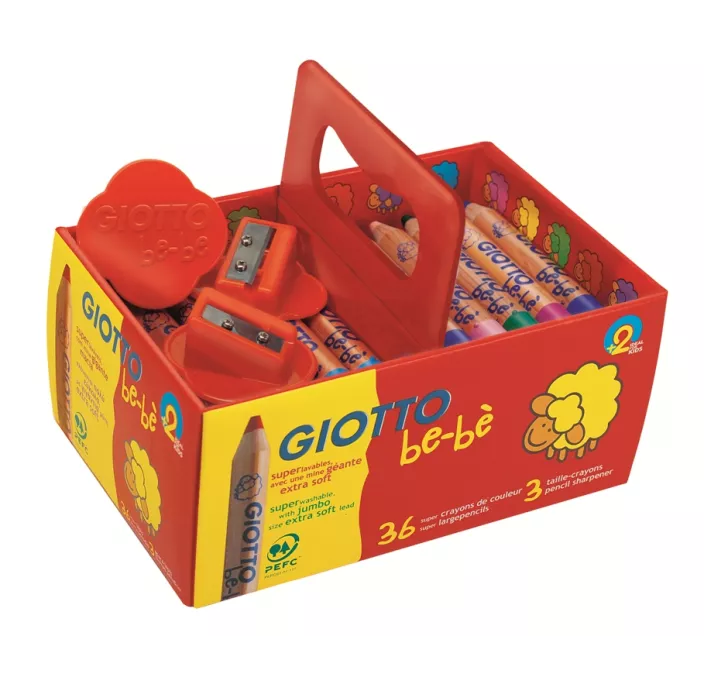 PINTURA MADERA SCHOOL PACK 36 BE-BE FILA-GIOTTO 461300