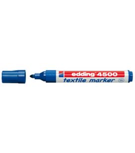 Rotulador permanente textil azul edding 4500-03 - ED450003