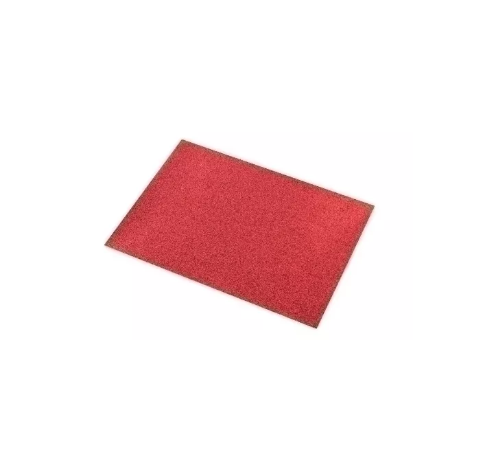 CARTULINA PURPURINA 50X65CM 330G ROJO 5H SADIPAL 20296