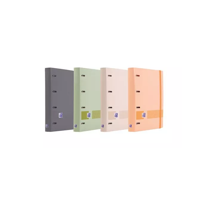 CARPETA 4 ANILLAS A4 + RECAMBIO 5X5 PP OXFORD EUROPEAN 400195804