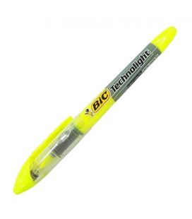 Marcador fluorescente technolight amarillo bic 802304 003286