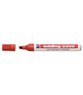 Rotulador permanente biselada recarg rojo edding 3300-02 - ED330002