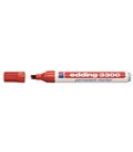 Rotulador permanente biselada recarg rojo edding 3300-02