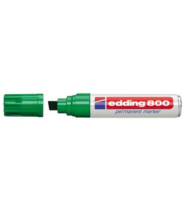 Rotulador permanente biselada recarg verde edding 800-04 - 191017