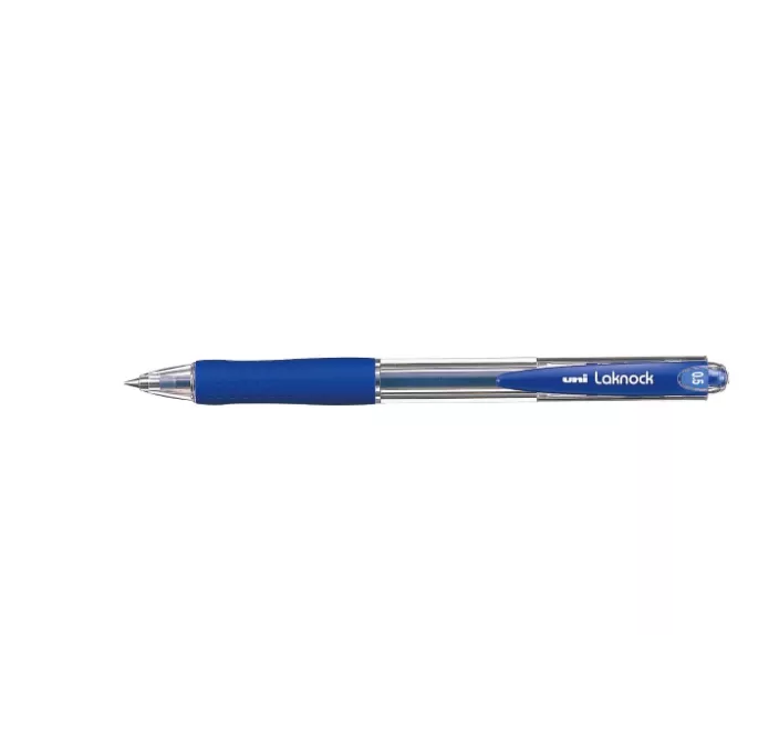 BOLIGRAFO 7MM AZUL RETRACTIL UNI LAKNOCK SN-100-05 UNI BAL