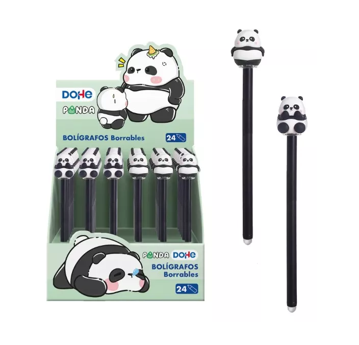BOLIGRAFO AZUL BORRABLE PANDA DOHE 79645
