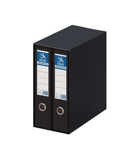 Modulo 2 archivador palanca fº 70mm negro archic. dohe 90132 - 90132