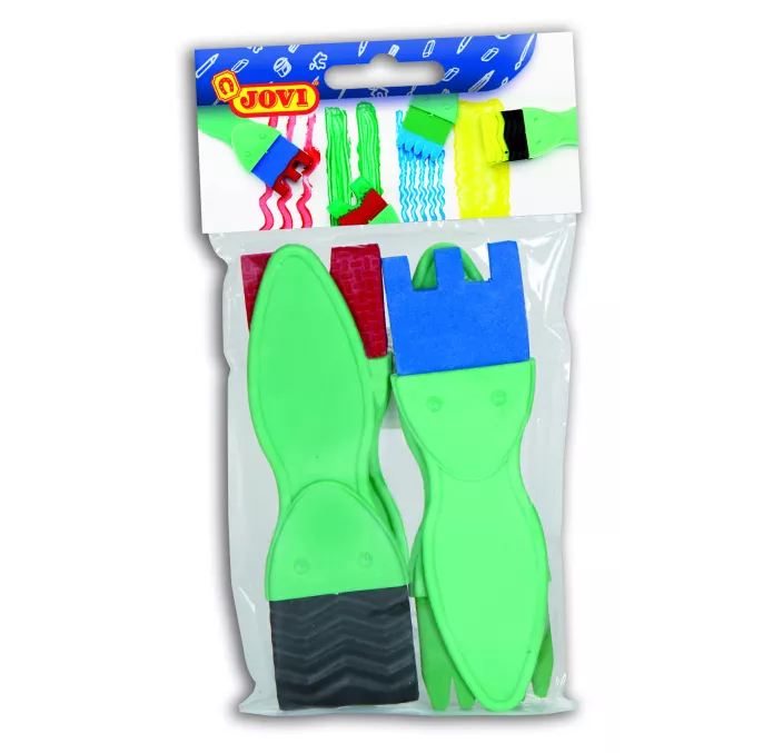 PINCEL GOMA FORMAS DIVERSAS 4UDS. JOVI 815 026086