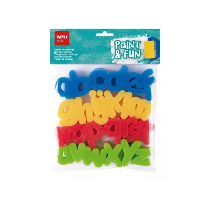 SELLOS DE ESPONJA ABC 26U APLI 19412