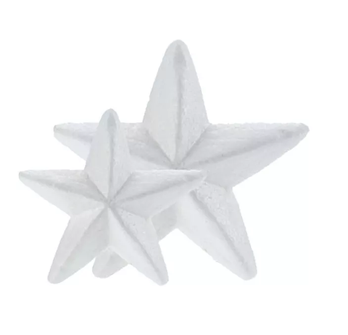 ESTRELLAS POLIESPAN 6CM PACK 6 FIGURAS SMART 68024500