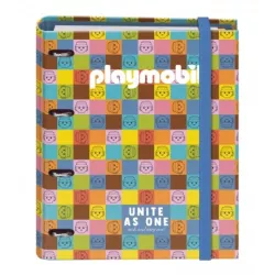 CARPETA 4 ANILLAS 35MM+RECAMBIO PLAYMOBIL DOHE 51801