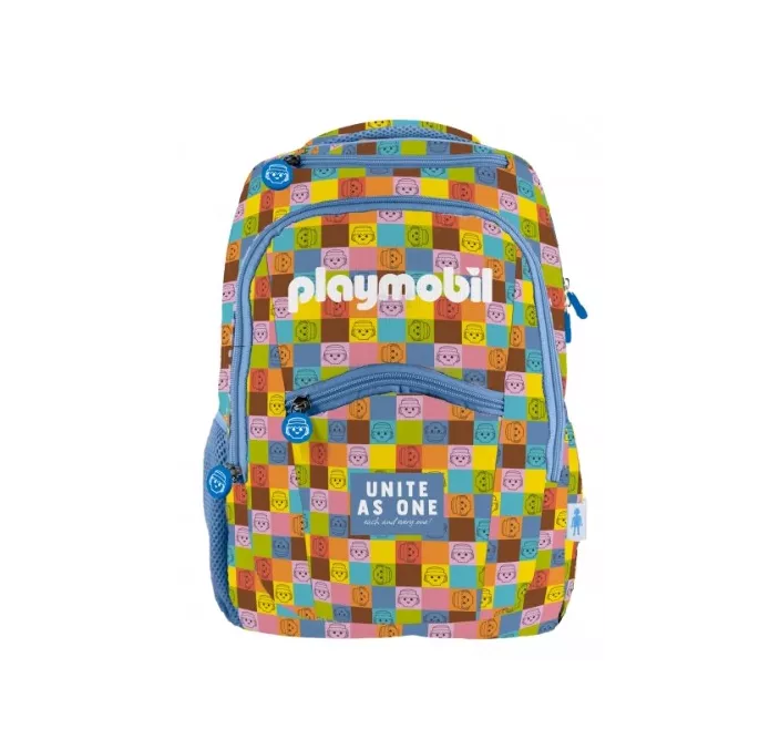 MOCHILA 3 COMPATIMENTOS PLAYMOBIL DOHE 51809