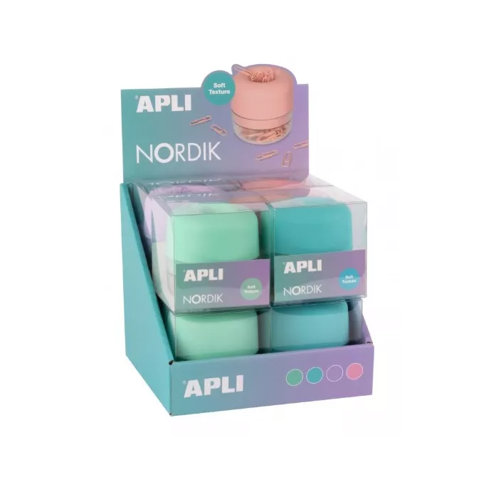 PORTA CLIPS NORDIK COLLECTION +CLIPS APLI 18669