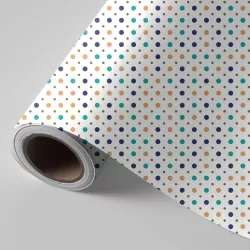 BOBINA 62CM 4KG TODO AÑO PUNTOS AZUL PRYSE 3150205T