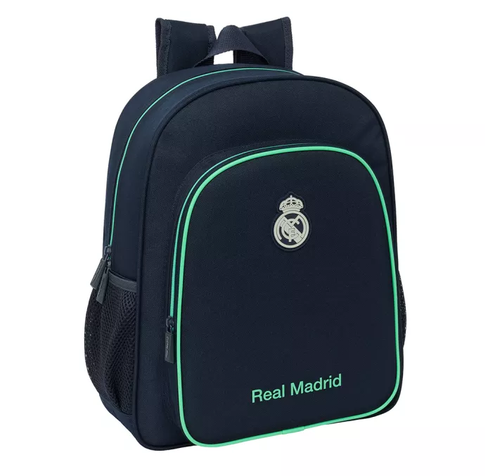 MOCHILA JUNIOR ADAPT.CARRO REAL MADRID 2ª EQUIPACION 25/26 SAFTA 612557640