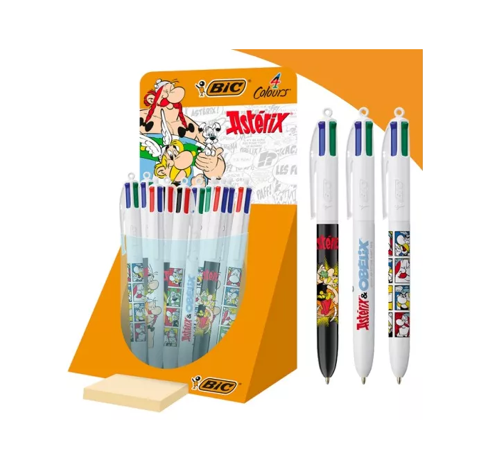BOLIGRAFO 4 COLORES ASTERIX SURTIDO BIC 301076