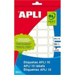 ETIQUETA OFICINA APLI10 10MMX16MM 10H 810U APLI 01634
