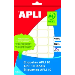 ETIQUETA OFICINA APLI10 13MMX50MM 10H 210U APLI 01638