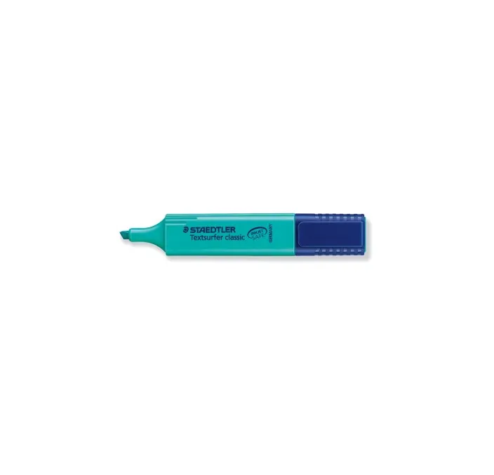MARCADOR FLUORESCENTE TURQUESA TEXTSURFER STAEDTLER 364-35