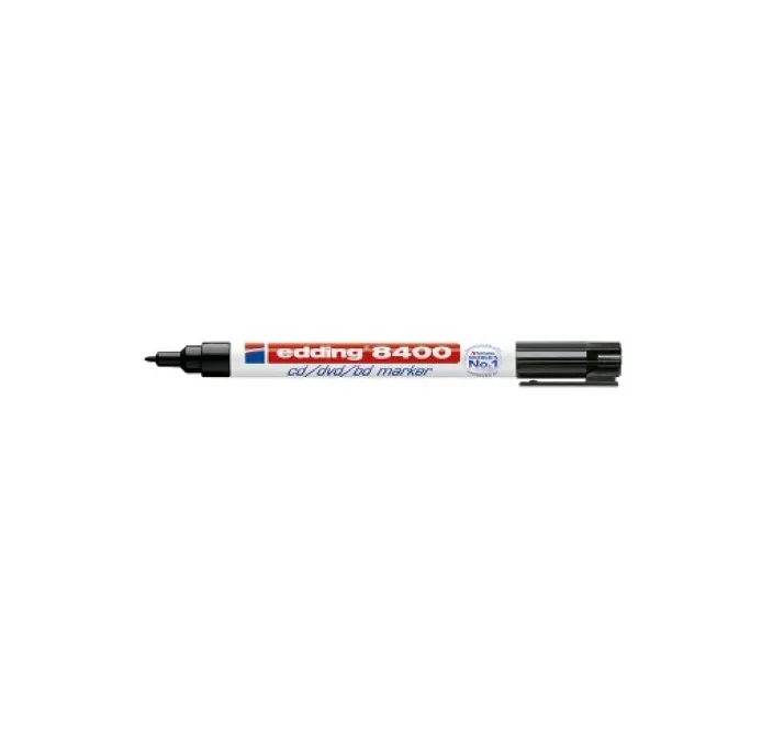 ROTULADOR PERMANENTE CD 05 NEGRO EDDING 8400-01 782703