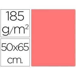 CARTULINA 50X65CMS 25H 185GRS ROSA GUARRO 200040225