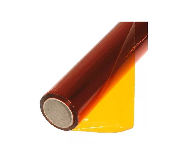 PAPEL CELOFAN 50X65 25H ROLLO NARANJA SADIPAL 12507