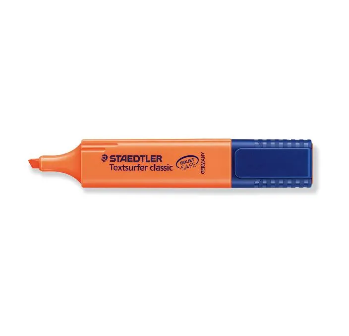 MARCADOR FLUORESCENTE NARANJA TEXTSURFER STAEDTLER 364-4