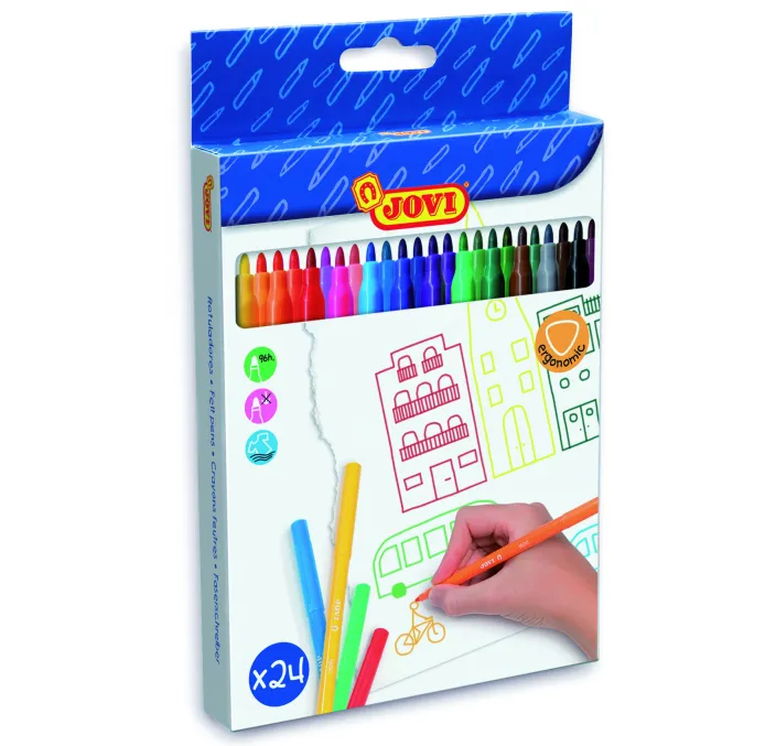 ROTULADOR ESCOLAR LAVABLE C.24 JOVI 1624