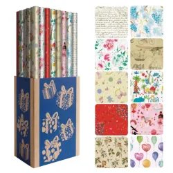 PAPEL REGALO ROLLO 0,70X2 MTS EVERYDAY DOHE 80104
