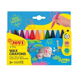 PINTURA CERA SURTIDO JOVICOLOR TRIWAX 12U. JOVI 973/12 024495