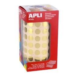 GOMET ROLLO CIRCULO PEQUEÑO 10,5MM ORO APLI 11626