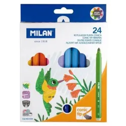 ROTULADOR ESCOLAR 24U. 631 MILAN 0612324 008354