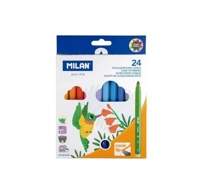 ROTULADOR ESCOLAR 24U. 631 MILAN 0612324 008354