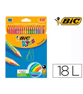 Pintura madera tropicolors 18u. bic 832567