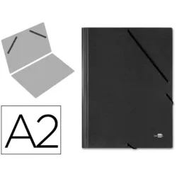 CARPETA PLANOS A2 CON GOMA NEGRO Q-CONNECT 27153