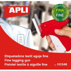 ETIQUETADORA TEXTIL AGUJA FINA APLI 101546